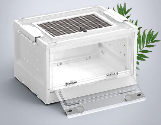 Terrario de plástico XL plegable