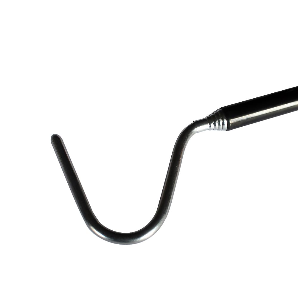 Gancho para serpientes extensible de acero inoxidable