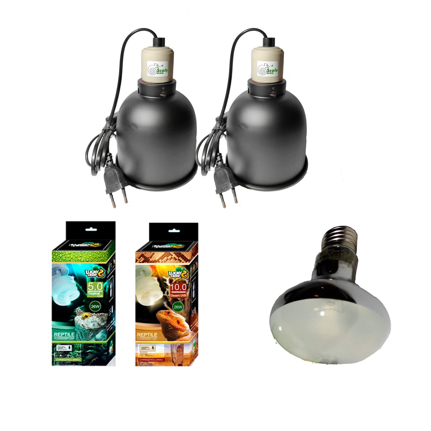 Kit de iluminación diurna II para reptiles