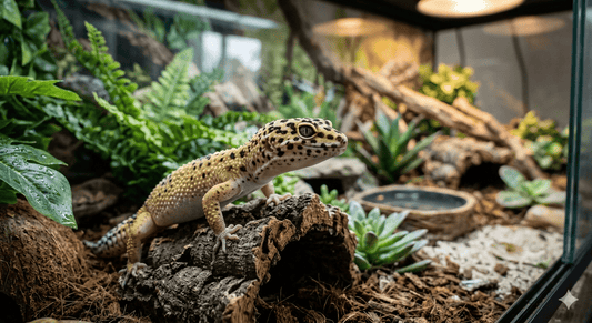 Guía completa para montar el terrario ideal de tu gecko leopardo (Eublepharis macularius)