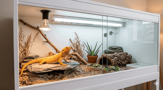 Guía completa para montar el terrario ideal de tu pogona (dragón barbudo)