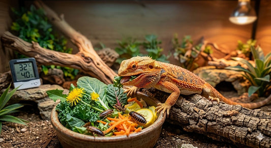 Guía completa de alimentación para pogona (dragón barbudo)
