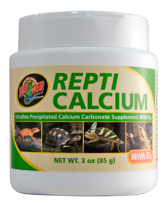 Calcium pour reptiles avec D3