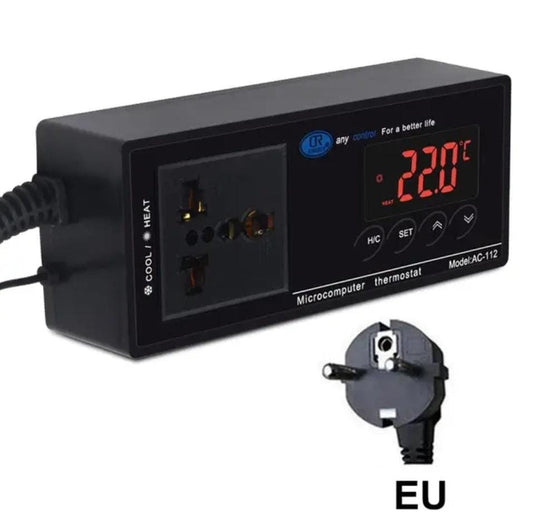 digital thermostat with probe