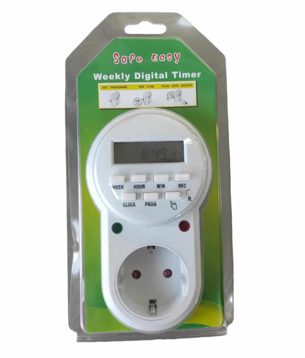digital timer – Scale area